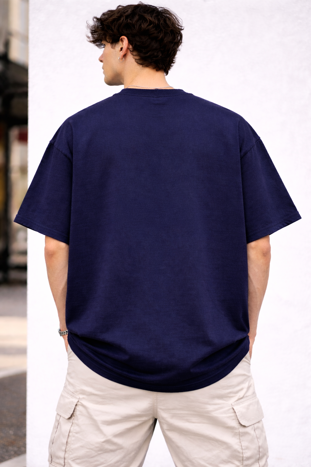 AUREL Porsche Inspired Graphic Oversized T-Shirt – Premium 240 GSM Cotton | Streetwear Car Print Tee for Men